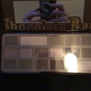 Two faced chocolate bar